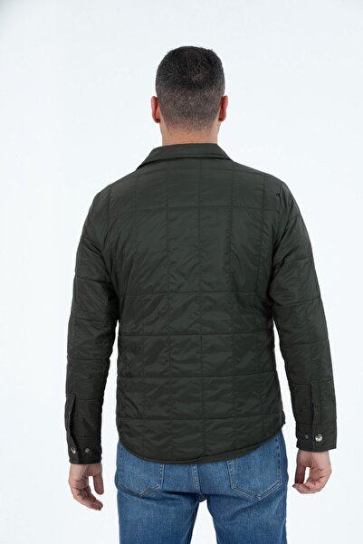 G-FOX Ανδρικό κοντό μπουφάν χωρίς κουκούλα με επένδυση Classic Quilted Fiber 9622