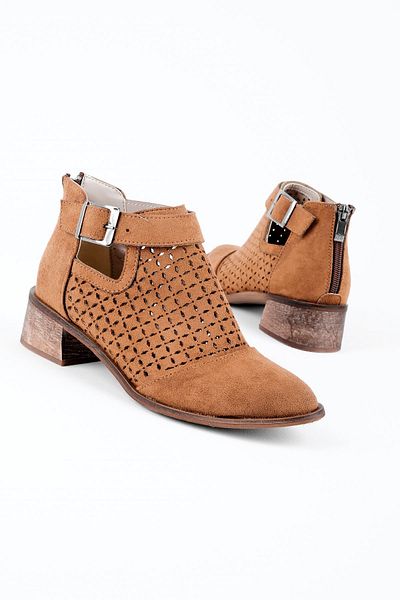 Lal Shoes & Bags Cizme de vară pentru femei Samory Belt-S.TABA