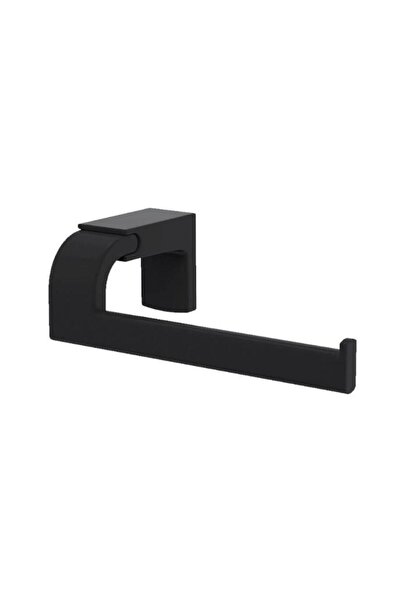 Tema Bathroom Premium Paper Holder Without Cover Black Color 71010-2m