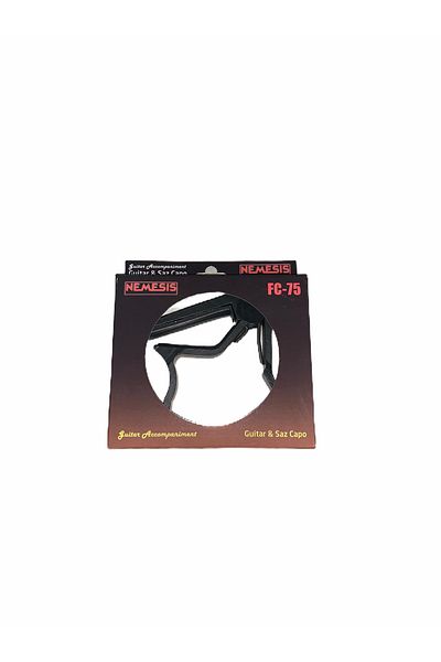 Nemesis Guitar And Binding Capo - Black