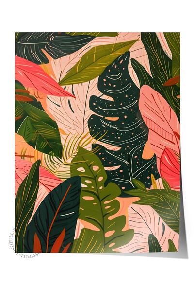 Postifull Çerçevesiz Poster Tablo, Duvar Posteri, Sanatsal Hd Baskı, Ormanın ...