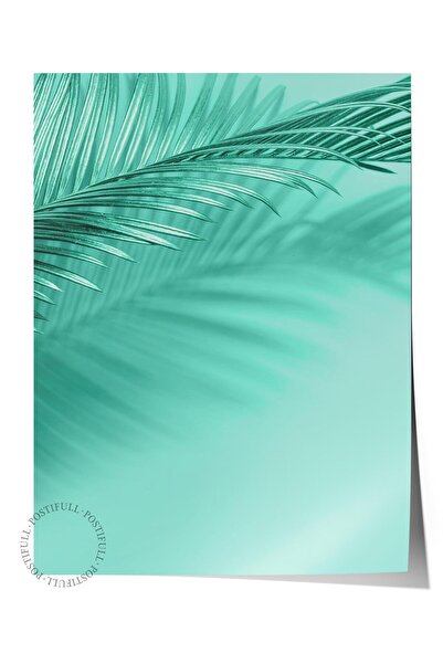 Postifull Pictură cu poster fără cadru, poster de perete, imprimare HD, frunz...