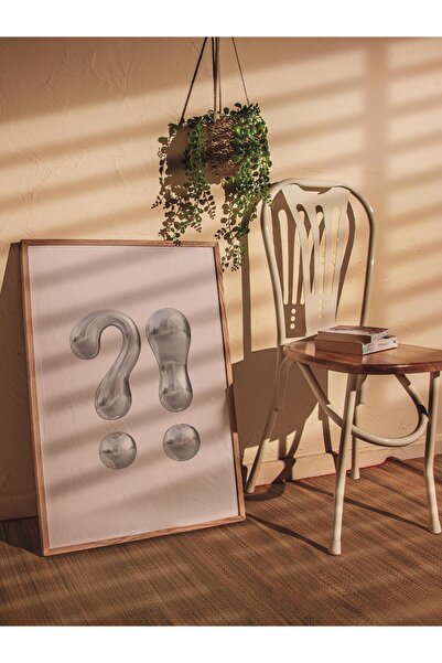 Postifull Çerçevesiz Poster Tablo, Duvar Posteri, Sanatsal Hd Baskı, Gümüş Damla Seti , Maximalist No:42