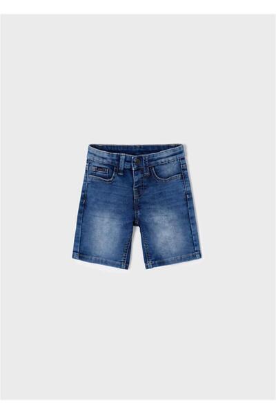 MAYORAL Pantaloni scurți din denim 5c pentru băiat 3261 Denim Blue