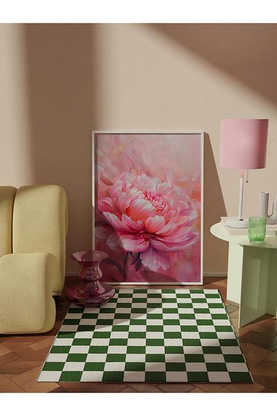 Postifull Pictură poster fără încadrare, poster de perete, imprimare artistică HD, val roz, maximalist nr:80