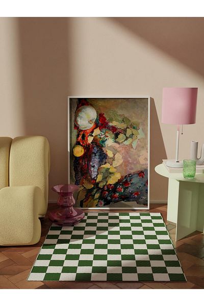 Postifull Frameless Poster Painting, Wall Poster, Art Print, Composition of Nature, Maximalist No:208