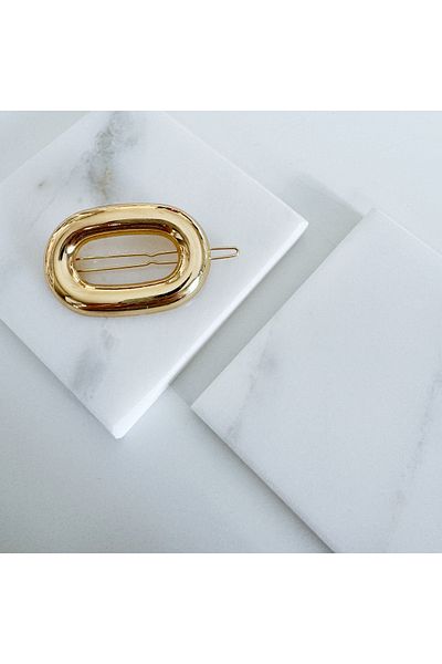 CHARMLUCKY Oval Metal Buckle