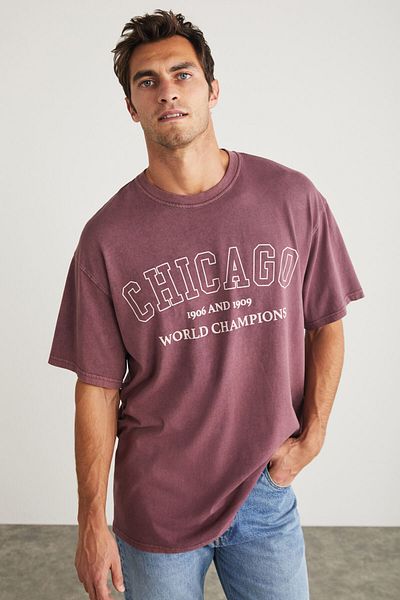 GRIMELANGE Vincette Relaxed Purple T-shirt