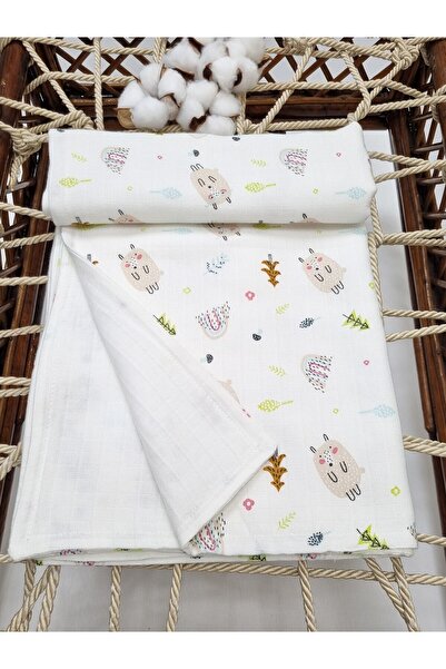 Yada Baby بطانية موسلين للأطفال بطبقات من نسيج القطن العضوي