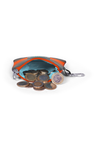Coral High Kids Gray Orange Color Changing Coin Purse 21848