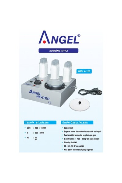 Angel 3 1 Kombine Ağda Isıtıcı A-120