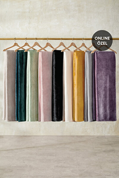 Yataş Olenna Wellsoft 140X190 Tv Blanket - Sage