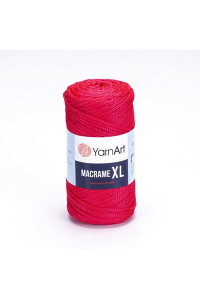 Yarnart Macrame Xl - Μακραμέ Χέρι Πλεκτό Νήμα Ανοιχτό Κόκκινο-163