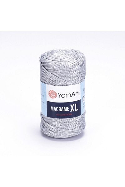 Yarnart Macrame Xl - Μακραμέ Χέρι Πλεκτό Νήμα Ανοιχτό Γκρι-149