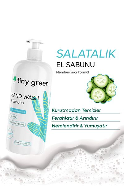 tiny green Hand Soap Cucumber Scented 500 ml