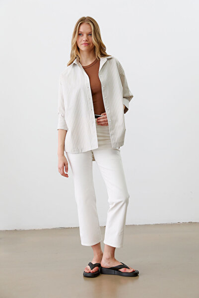 urban focus Slit Oversize Shirt