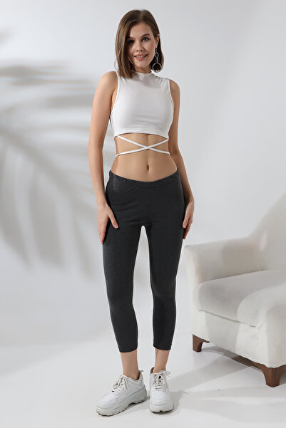 Endies Pamuk paket Kompaktno Pamučni džersej Sa likrom tajice za gležnjeve 20...