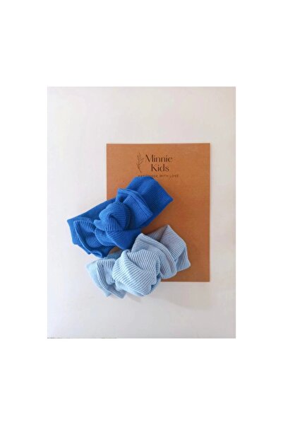 MinnieKids 2 قطعة باندانا مضلعة