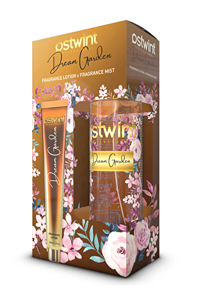 Ostwint Dream Garden Vücut Spreyi 200ml Vücut Kremi 50ml Ferahlatıcı Bahar Es...