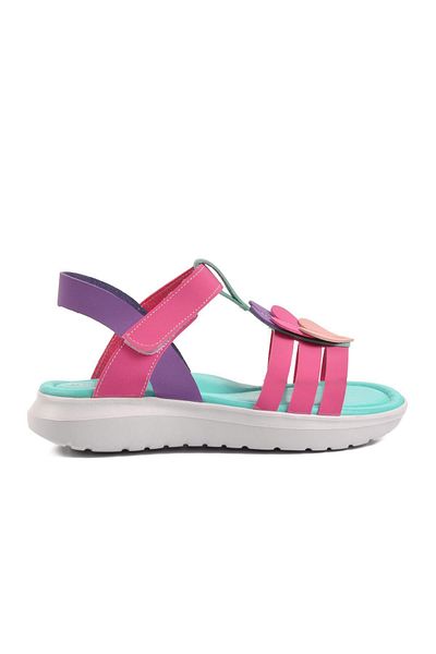AYAKMOD Sandale pentru fete Şng 8020-f Fuchsia Nubuck