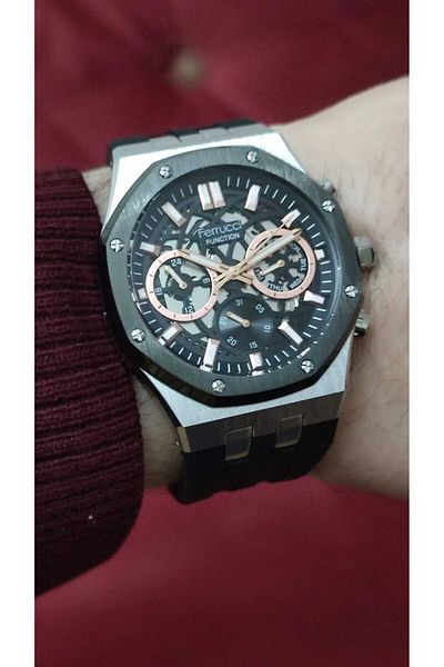 Ferrucci Silicone Cord Men's Wristwatch Functional 2026