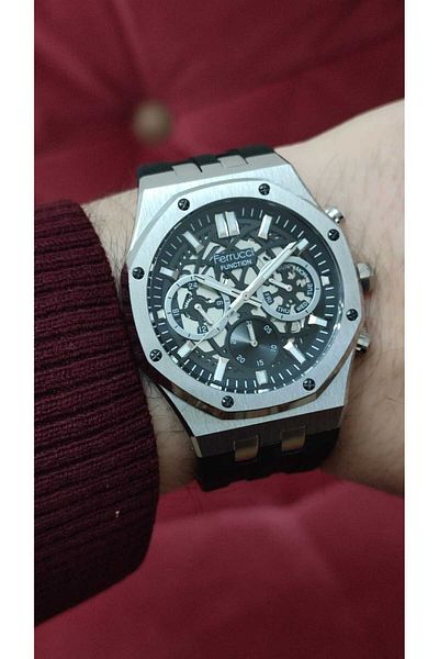 Ferrucci Silicone Cord Men's Wristwatch Function 2027