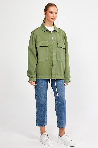 ALEXANDERGARDI COLECȚIE SPECIALĂ, JACHĂ OVERSIZE DENIM (UN-3056)