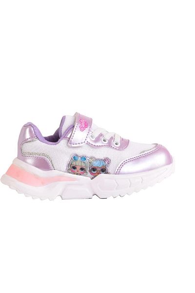 LOL Girl's Light Sole Pink&Lilac Sports Shoes Sneakers