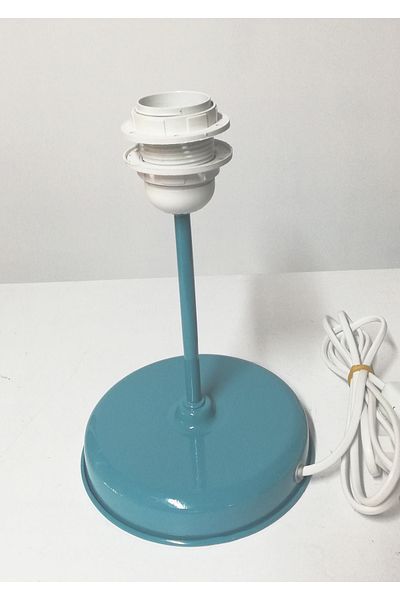 TEKAY AYDINLATMA Wooden metal rope Lampshade leg