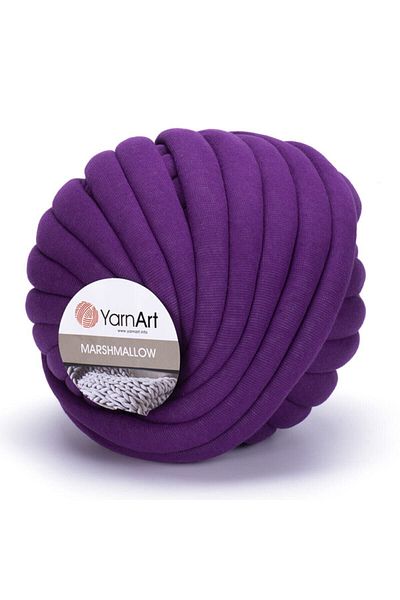 Yarnart Marshmallow - Κόμπος Μαξιλάρι Σχοινί Ματζέντα-915