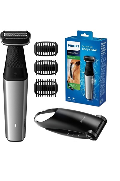 Philips Bodygroom Şarjlı Kablosuz Duşta Kullanılabilir Vücut Bakım Seti Sırt ...