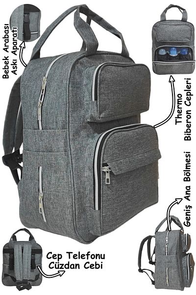 USF Baby Care Bag Organizer Functional Mother Baby Care Backpack
