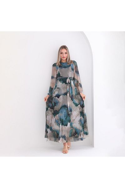 CİXAPLE Rochie maxi cu decolteu lycra