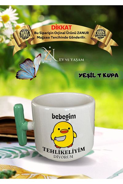 zanur I Say My Baby Is Dangerous - Personalized Mug Cup