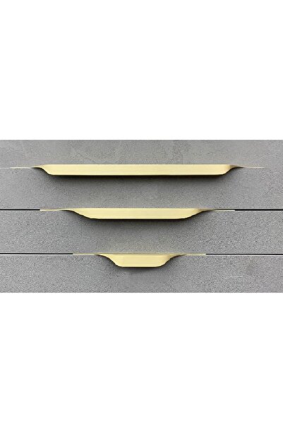 System 8900 Entegre Kulp Mat Altın Renk 160 Mm