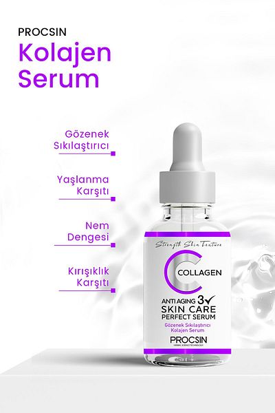 PROCSIN Anti-Aging and Wrinkle Collagen Serum 20 ml