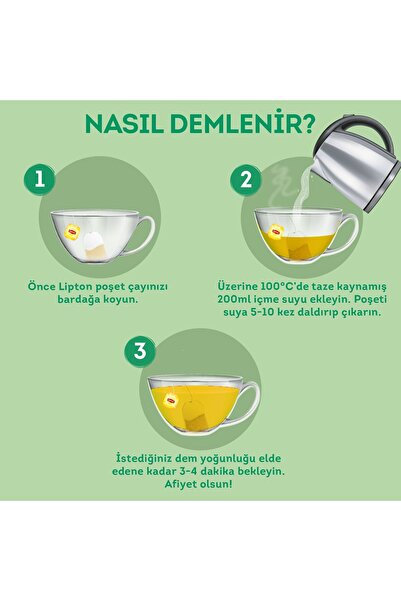 Lipton Rezene Bitki Çayı 20'li Bardak Poşet 40 gr