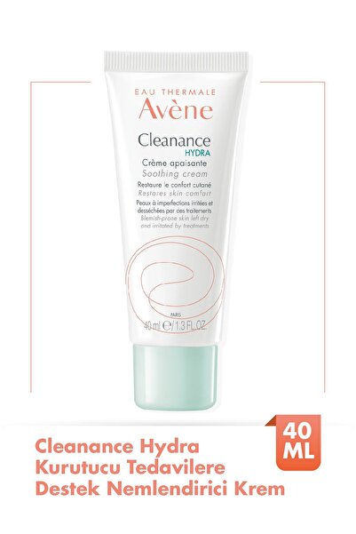 Avene Cleanance Hydra Yıpranmış ve Kurumuş Ciltler İçin Nemlendirici Krem 40 ml
