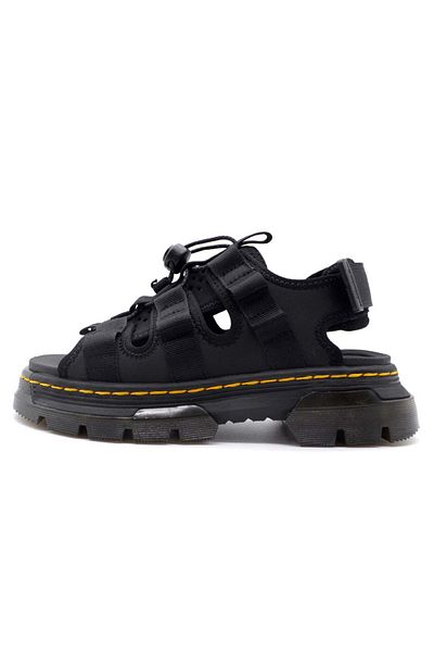 Dr. Martens Jericho Black - Ajax+Classic neoprén+hevederkeverék