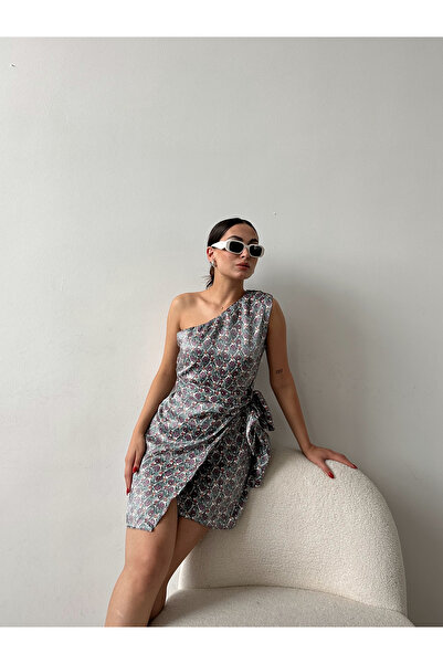 BELLA FASHION Rochie cu detaliu cu o singură umăr