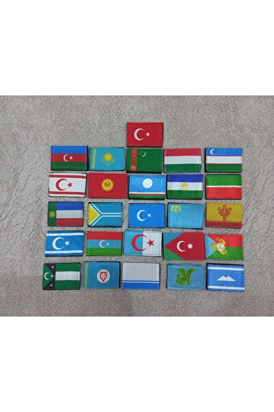 ötüken Türk Devletleri Ve Bölgeleri Peç Arma Seti