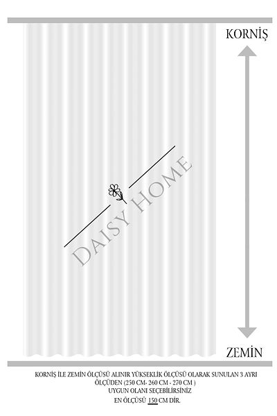 Bertille Home Children's and Baby's Room Background Curtain Single Wing (Child Room Curtain)