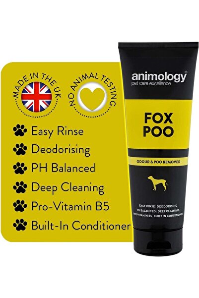 Genel Markalar Fox Poo Kötü Koku Giderici Kedi Köpek Şampuanı 250 mL - Kötü Kokulara Elveda!