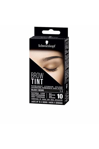 Schwarzkopf Augenbrauen-Tönung Tinte Cejas #1-1-negro 10 Anwendungen