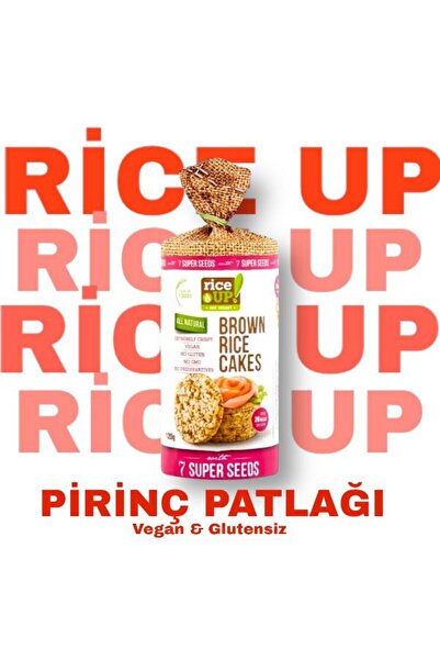 Rice Up Brown Rice Cakes 7 Super Seeds 120 gr.