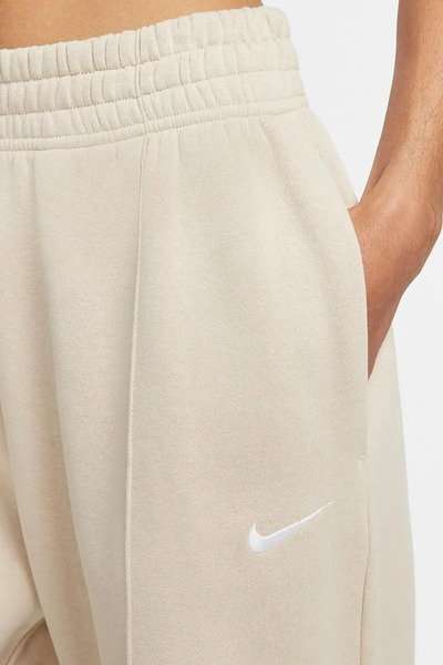 Nike Sportswear Esst. Collection Normal Belli Bol Kesim Krem Kadın Eşofman Altı