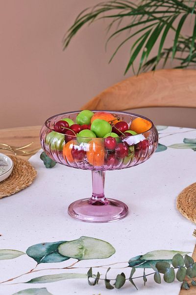 Glore Glass Purple Medium Size Salad Bowl