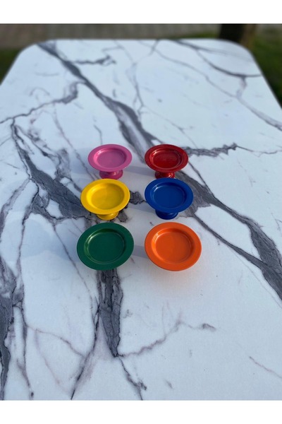 Mira züccaciye 6Lı Mix. Set Kahve Yanı Lokumluk, Makaronluk, Şekerlik, Sunum, Kahve, İkramlık