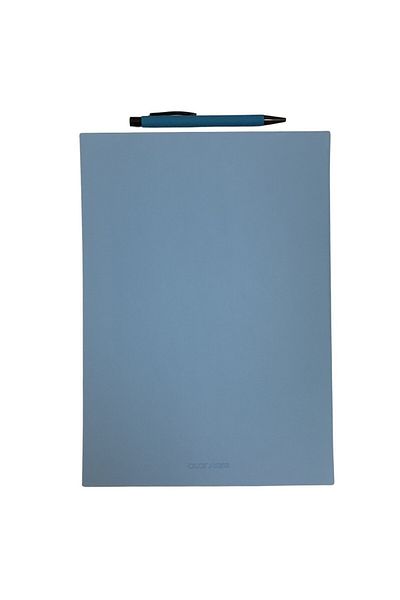 blume Acar Thermo Piele Copertă flexibilă 21*30 Cm 128 pagini Caiet cu pagini cu rigle-verificat-puncte-neînlețite Albastru