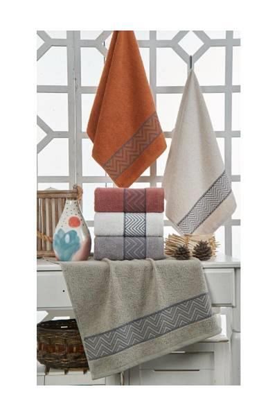 Şıkel Pack of 6 50*90cm Cotton Beymen Towels